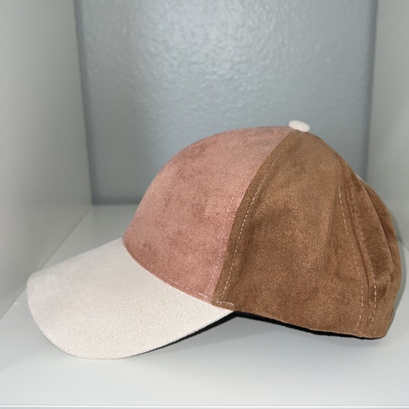 Express Womens Faux Suede Baseball Hat - Picture 4 of 5